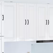   vidaXL Konyhaszekrény Magas Fényű Fehér 30 x 31 x 100 cm Faanyag