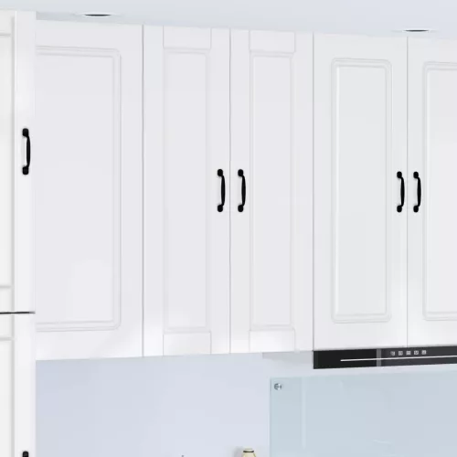 vidaXL Konyhaszekrény Magas Fényű Fehér 30 x 31 x 100 cm Faanyag