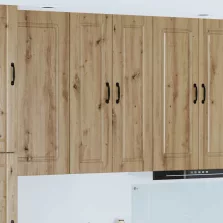   vidaXL Konyhaszekrény polcokkal Artisan tölgy 30 x 31 x 100 cm Faanyag