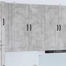   vidaXL Konyhaszekrény polcokkal Beton Szürke 40 x 31 x 100 cm Faanyag