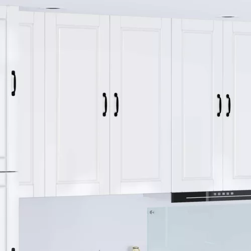 vidaXL Konyhaszekrény Magas Fényű Fehér 40 x 31 x 100 cm Faanyag
