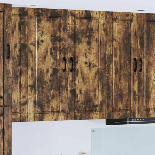 vidaXL Konyhaszekrény polcokkal Füstölt tölgy 40 x 31 x 100 cm Faanyag