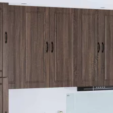   vidaXL Konyhaszekrény polcokkal Barna Tölgy 40 x 31 x 100 cm Faanyag