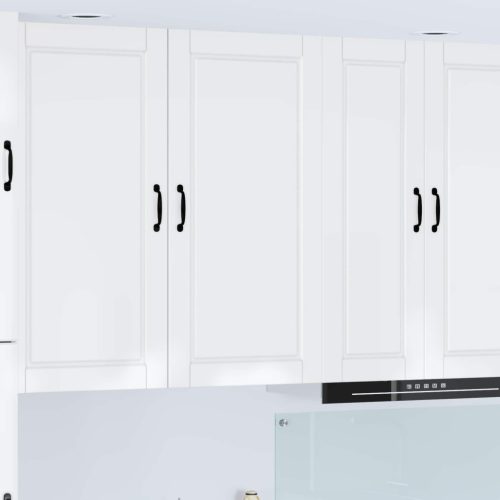 vidaXL Konyhaszekrény Magas Fényű Fehér 50 x 31 x 100 cm Faanyag