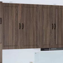   vidaXL Konyhaszekrény polcokkal Barna Tölgy 50 x 31 x 100 cm Faanyag