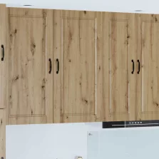   vidaXL Konyhaszekrény polcokkal Artisan tölgy 50 x 31 x 100 cm Faanyag