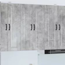   vidaXL Konyhaszekrény polcokkal Beton Szürke 60 x 31 x 100 cm Faanyag