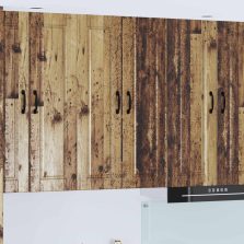   vidaXL Konyhaszekrény polcokkal Öreg fa 60 x 31 x 100 cm Faanyag