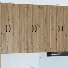   vidaXL Konyhaszekrény polcokkal Artisan tölgy 60 x 31 x 100 cm Faanyag