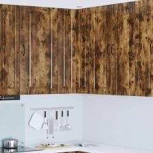   vidaXL Konyhaszekrény polcokkal Füstölt tölgy 57 x 57 x 100 cm Faanyag