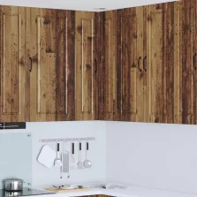   vidaXL Konyhaszekrény polcokkal Öreg fa 57 x 57 x 100 cm Faanyag
