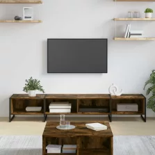   vidaXL TV szekrény Füstös tölgy 170.5 x 36 x 30.5 cm Faanyag