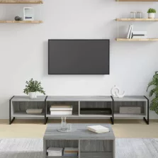   vidaXL TV szekrény Szürke Sonoma 170.5 x 36 x 30.5 cm Faanyag