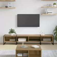   vidaXL TV szekrény Művészi tölgy 170.5 x 36 x 30.5 cm Faanyag