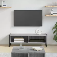   vidaXL TV szekrény Szürke Sonoma 100 x 36.5 x 30.5 cm Faanyag