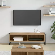   vidaXL TV szekrény Művészi tölgy 100 x 36.5 x 30.5 cm Faanyag