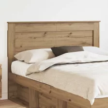 vidaXL Fejtámla fejtámlával Artisan tölgy 140 cm Faanyag