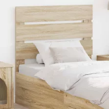 vidaXL Fejtámla fejtámlával Sonoma tölgy 75 cm Faanyag