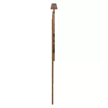 vidaXL Fejtámla fejtámlával Öreg fa 180 cm Faanyag