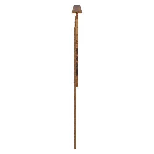 vidaXL Fejtámla fejtámlával Öreg fa 180 cm Faanyag