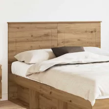 vidaXL Fejtámla fejtámlával Artisan tölgy 160 cm Faanyag