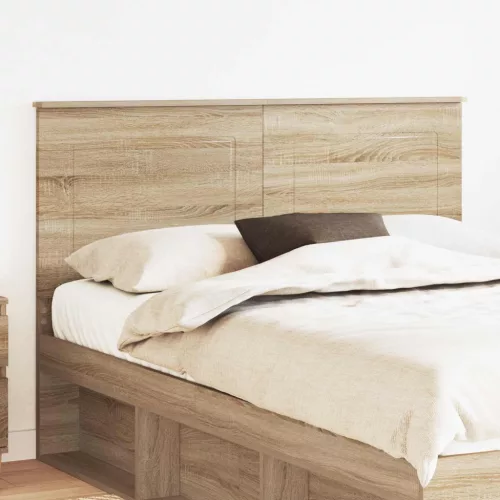 vidaXL Fejtámla fejtámlával Sonoma tölgy 140 cm Faanyag