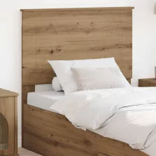 vidaXL Fejtámla fejtámlával Artisan tölgy 90 cm Faanyag