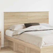 vidaXL Fejtámla fejtámlával Sonoma tölgy 150 cm Faanyag