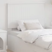 vidaXL Fejtámla fejtámlával Fehér 90 cm Faanyag