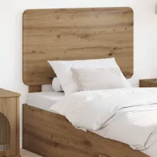 vidaXL Fejtámla fejtámlával Artisan tölgy 100 cm Faanyag
