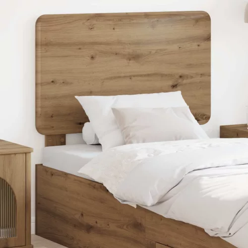 vidaXL Fejtámla fejtámlával Artisan tölgy 100 cm Faanyag