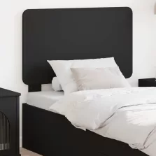 vidaXL Fejtámla fejtámlával Fekete tölgy 80 cm Faanyag