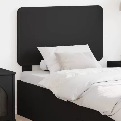 vidaXL Fejtámla fejtámlával Fekete tölgy 80 cm Faanyag