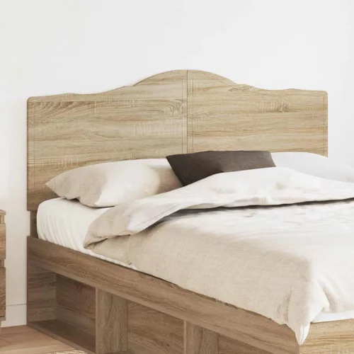 vidaXL Fejtámla fejtámlával Sonoma tölgy 160 cm Faanyag