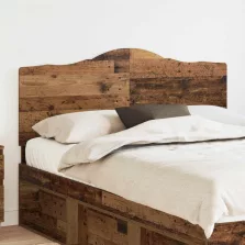 vidaXL Fejtámla fejtámlával Öreg fa 150 cm Faanyag