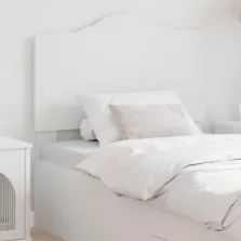 vidaXL Fejtámla fejtámlával Fehér 80 cm Faanyag