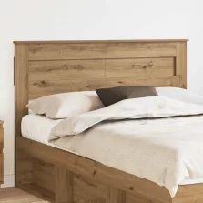 vidaXL Fejtámla fejtámlával Artisan tölgy 140 cm Faanyag