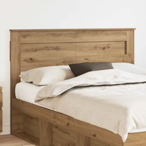 vidaXL Fejtámla fejtámlával Artisan tölgy 140 cm Faanyag