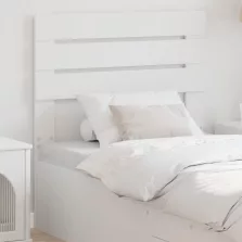 vidaXL Fejtámla fejtámlával Fehér 90 cm Faanyag