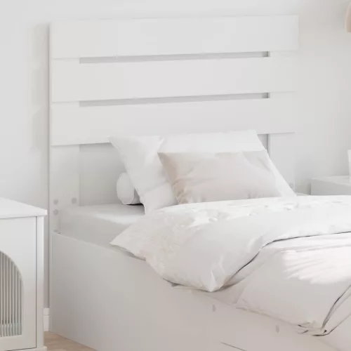 vidaXL Fejtámla fejtámlával Fehér 90 cm Faanyag
