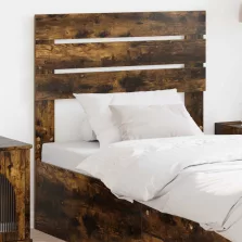   vidaXL Fejtámla fejtámlával Füstölt tölgy 75 cm Faanyag