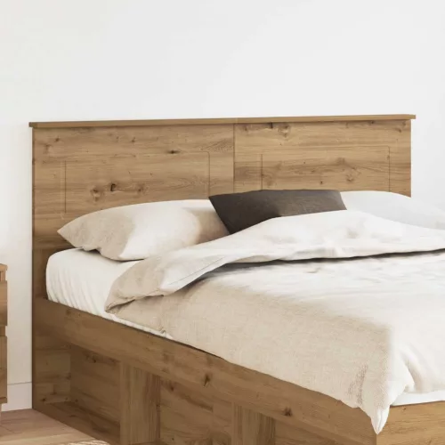 vidaXL Fejtámla fejtámlával Artisan tölgy 160 cm Faanyag