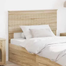 vidaXL Fejtámla fejtámlával Sonoma tölgy 100 cm Faanyag