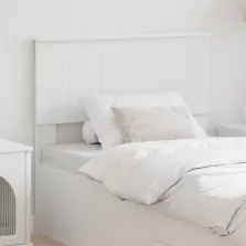 vidaXL Fejtámla fejtámlával Fehér 90 cm Faanyag