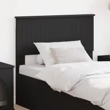 vidaXL Fejtámla fejtámlával Fekete tölgy 90 cm Faanyag