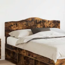   vidaXL Fejtámla fejtámlával Füstölt tölgy 160 cm Faanyag