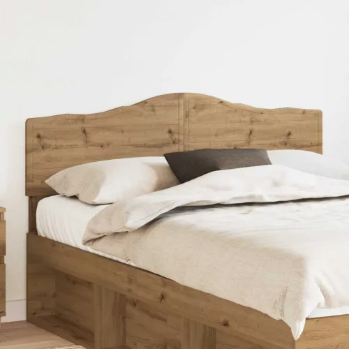 vidaXL Fejtámla fejtámlával Artisan tölgy 160 cm Faanyag