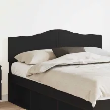 vidaXL Fejtámla fejtámlával Fekete tölgy 140 cm Faanyag
