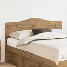 vidaXL Fejtámla fejtámlával Artisan tölgy 140 cm Faanyag