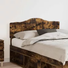   vidaXL Fejtámla fejtámlával Füstölt tölgy 120 cm Faanyag